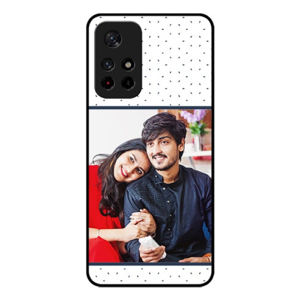 Redmi Note 11T 5g Personalized Glass Phone Case - Premium Dot Design