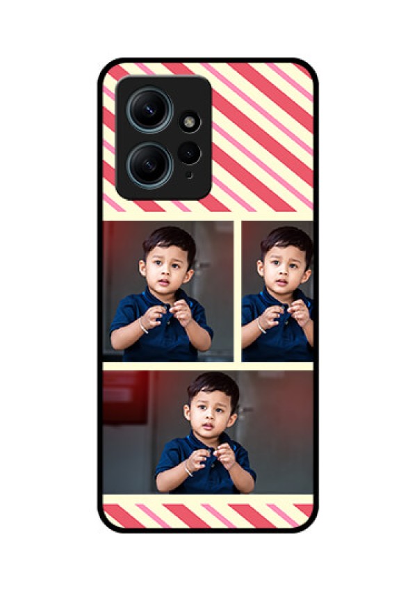 Redmi Note 12 4G Custom Glass Phone CasePicture Upload Mobile Case Design
