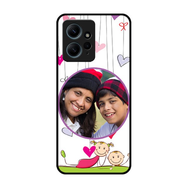Redmi Note 12 4G Custom Glass Phone CaseCute Kids Phone Case Design Redmi Note 12 4G Custom Glass Phone CaseCute Kids Phone Case Design