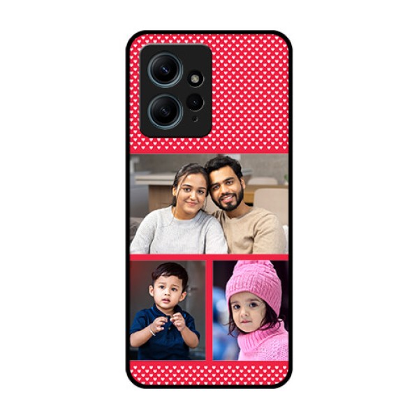 Redmi Note 12 4G Custom Glass Phone CaseBulk Photo Upload Design Redmi Note 12 4G Custom Glass Phone CaseBulk Photo Upload Design
