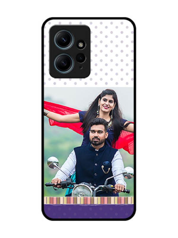 Custom Redmi Note 12 4G Custom Glass Phone CaseCute Family Design