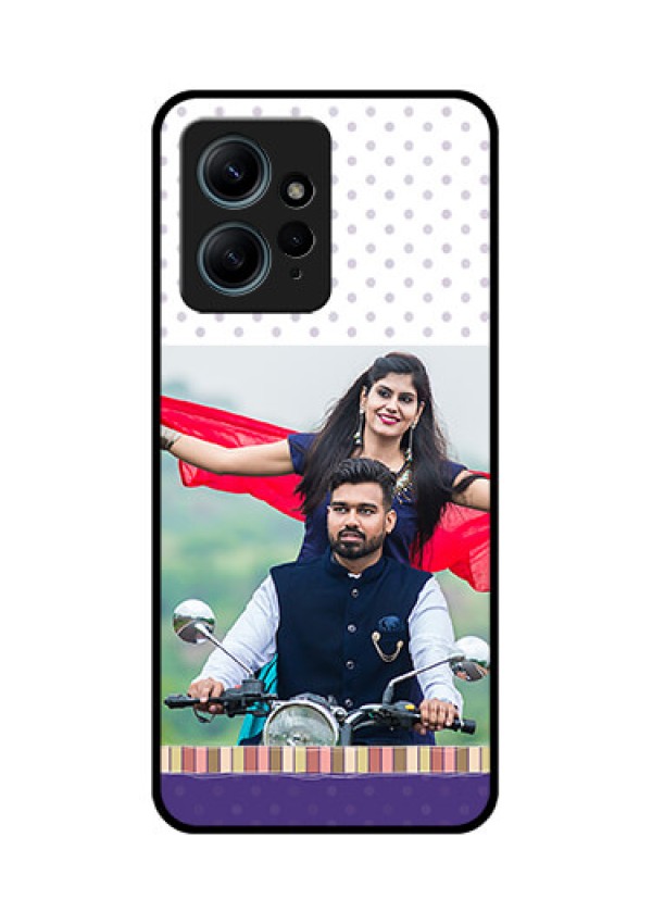 Redmi Note 12 4G Custom Glass Phone CaseCute Family Design