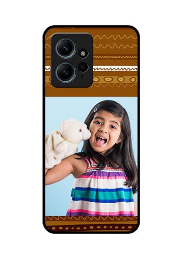 Redmi Note 12 4G Custom Glass Phone CaseFriends Picture Upload Design