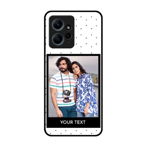 Redmi Note 12 4G Custom Glass Phone CasePremium Design
