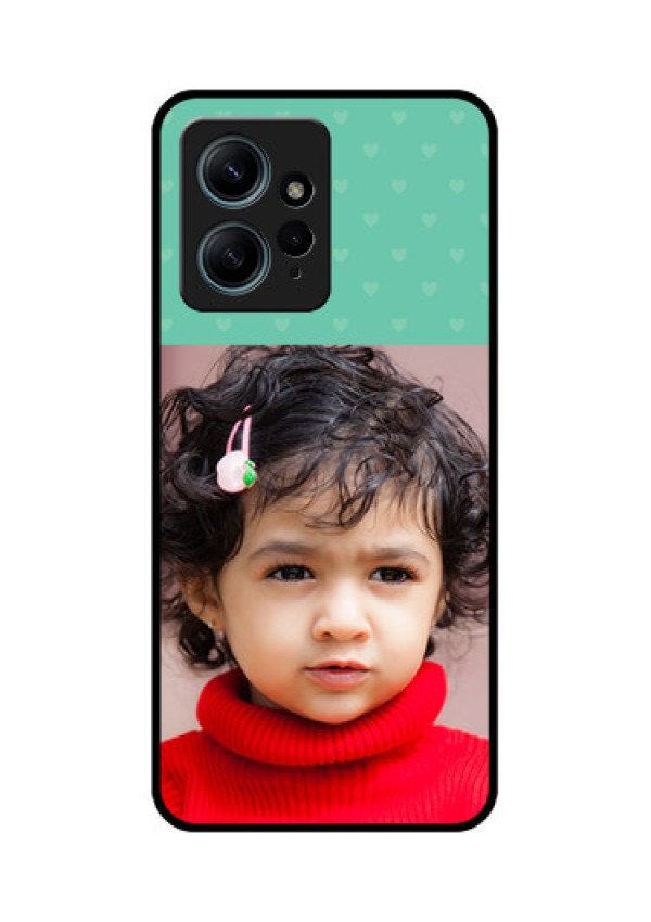 Redmi Note 12 4G Custom Glass Phone CaseLovers Picture Design