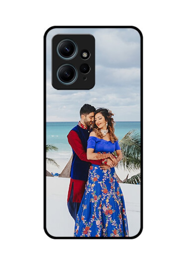 Redmi Note 12 4G Custom Glass Phone CaseUpload Full Picture Design