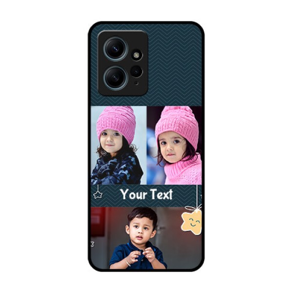 Redmi Note 12 4G Custom Glass Phone CaseHanging Stars Design