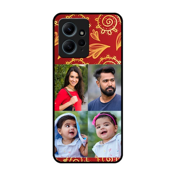Redmi Note 12 4G Custom Glass Phone Case4 Image Traditional Design Redmi Note 12 4G Custom Glass Phone Case4 Image Traditional Design