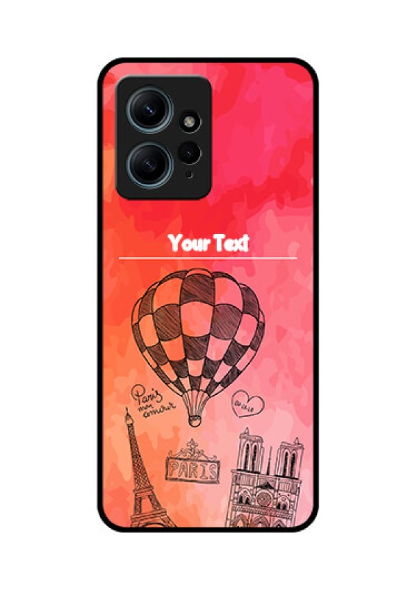 Redmi Note 12 4G Custom Glass Phone CaseParis Theme Design