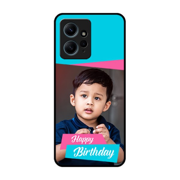 Redmi Note 12 4G Custom Glass Phone CaseImage Holder With 2 Color Design Redmi Note 12 4G Custom Glass Phone CaseImage Holder With 2 Color Design