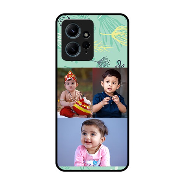 Redmi Note 12 4G Custom Glass Phone CaseForever Family Design