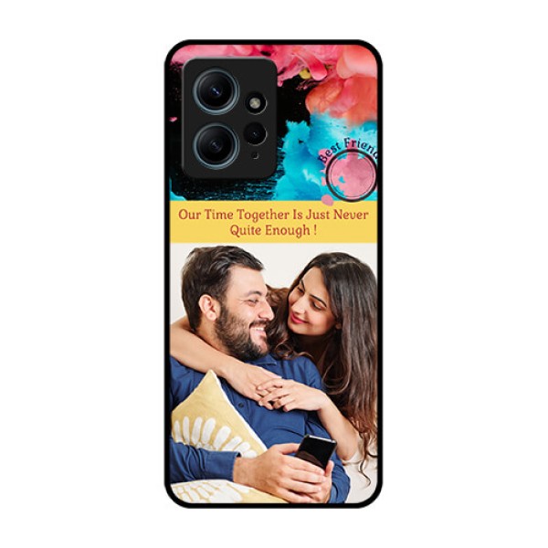 Redmi Note 12 4G Custom Glass Phone CaseQuote With Acrylic Painting Design Redmi Note 12 4G Custom Glass Phone CaseQuote With Acrylic Painting Design