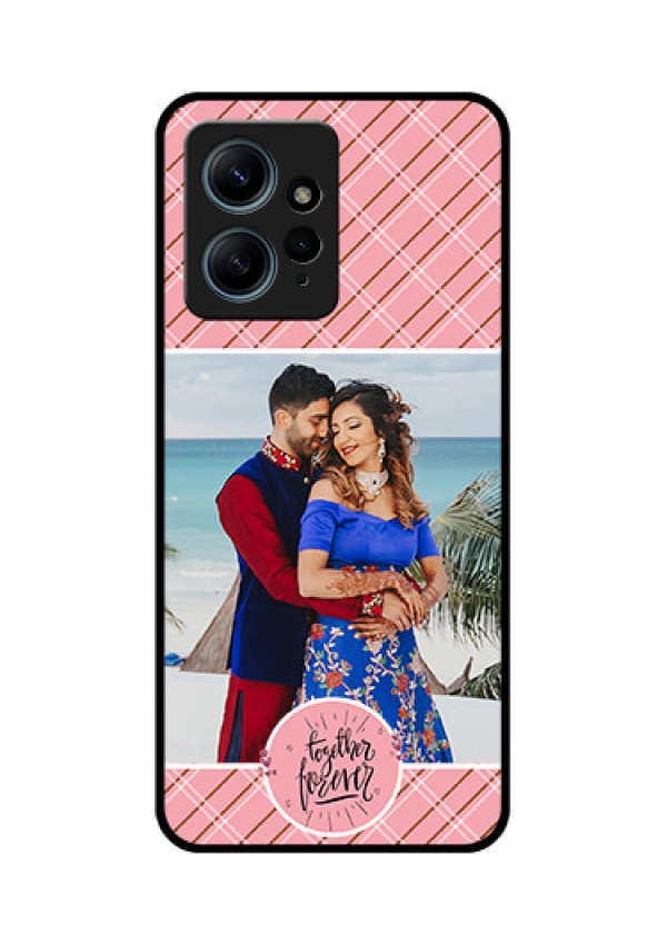 Redmi Note 12 4G Custom Glass Phone CaseTogether Forever Design