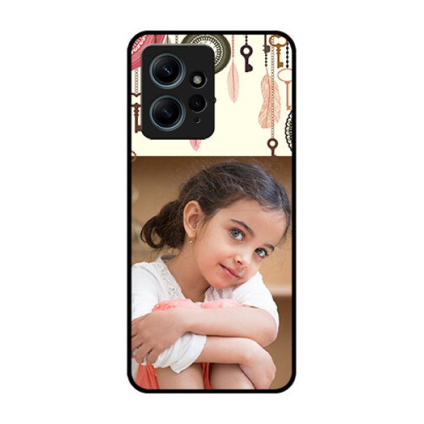 Redmi Note 12 4G Custom Glass Phone CaseBoho Style Design