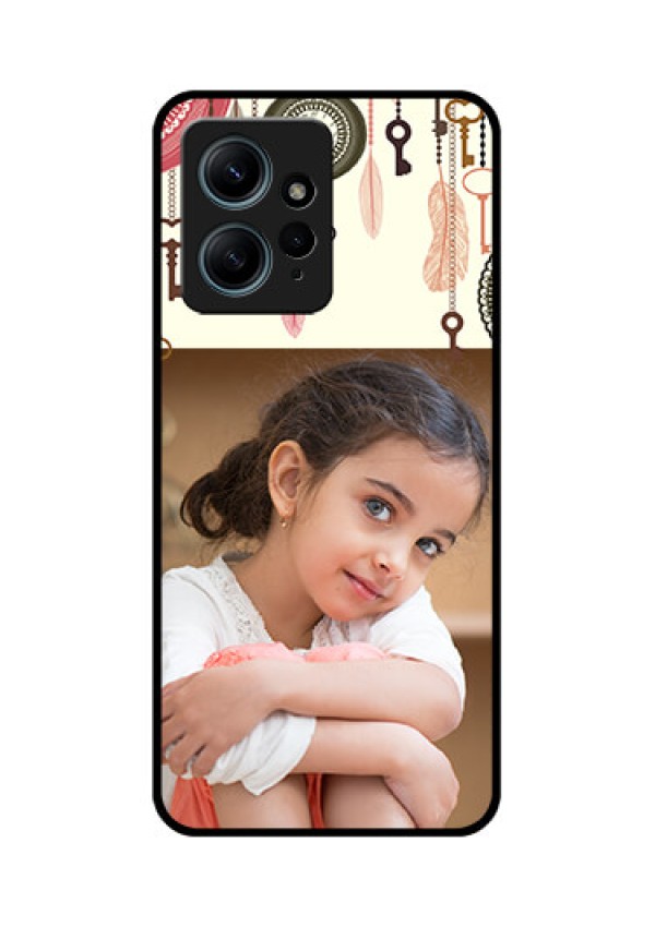 Redmi Note 12 4G Custom Glass Phone CaseBoho Style Design