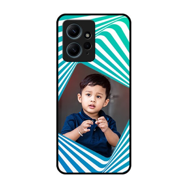 Redmi Note 12 4G Custom Glass Phone CaseAbstract Spiral Design Redmi Note 12 4G Custom Glass Phone CaseAbstract Spiral Design