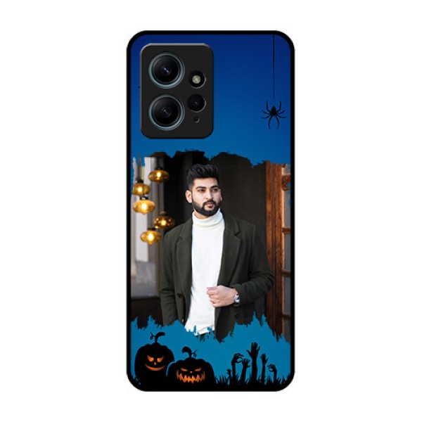 Redmi Note 12 4G Custom Glass Phone CaseWith Pro Halloween Design Redmi Note 12 4G Custom Glass Phone CaseWith Pro Halloween Design