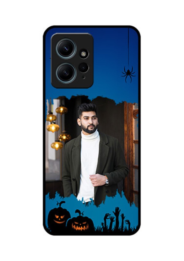 Redmi Note 12 4G Custom Glass Phone CaseWith Pro Halloween Design