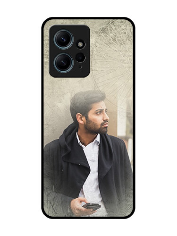 Custom Redmi Note 12 4G Custom Glass Phone CaseWith Vintage Design