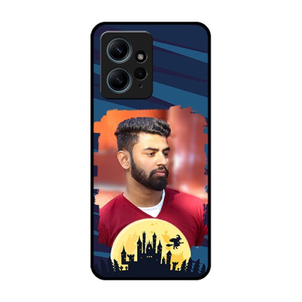 Redmi Note 12 4G Custom Glass Phone CaseHalloween Witch Design Redmi Note 12 4G Custom Glass Phone CaseHalloween Witch Design