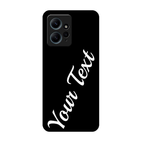 Redmi Note 12 4G Custom Glass Phone CaseWith Your Name Design