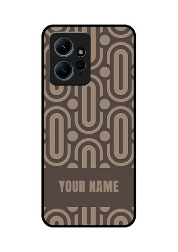 Redmi Note 12 4G Custom Glass Phone CaseCaptivating Zero Pattern Design