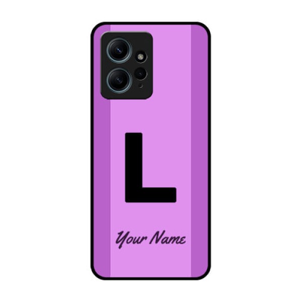 Redmi Note 12 4G Custom Glass Phone CaseTricolor Custom Text Design Redmi Note 12 4G Custom Glass Phone CaseTricolor Custom Text Design