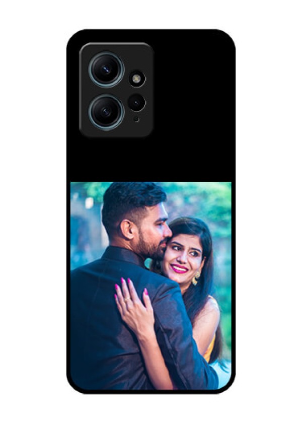 RedmiNote 12 4G Custom Glass Phone Case - Upload Full Picture With Custom Color Design