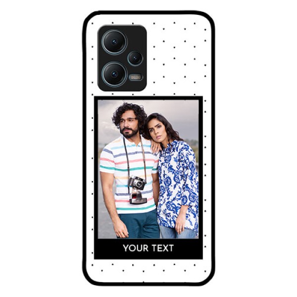 Redmi Note 12 5G Photo Printing on Glass Case - Premium Design