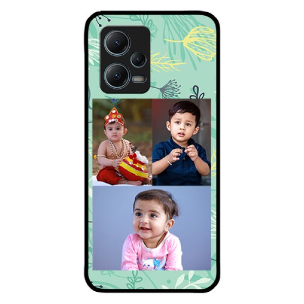 Redmi Note 12 5G Photo Printing on Glass Case - Forever Family Design