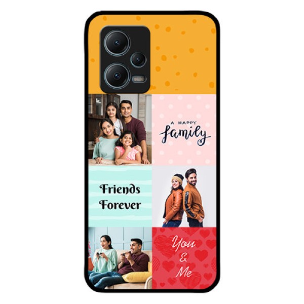 Redmi Note 12 5G Personalized Glass Phone Case - Images with Quotes Design Redmi Note 12 5G Personalized Glass Phone Case - Images with Quotes Design