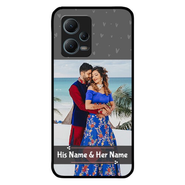 Redmi Note 12 5G Custom Glass Mobile Case - Buy Love Design with Photo Online Redmi Note 12 5G Custom Glass Mobile Case - Buy Love Design with Photo Online