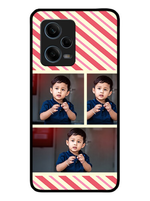 Custom Xiaomi Redmi Note 12 Pro 5G Personalized Glass Phone Case - Picture Upload Mobile Case Design