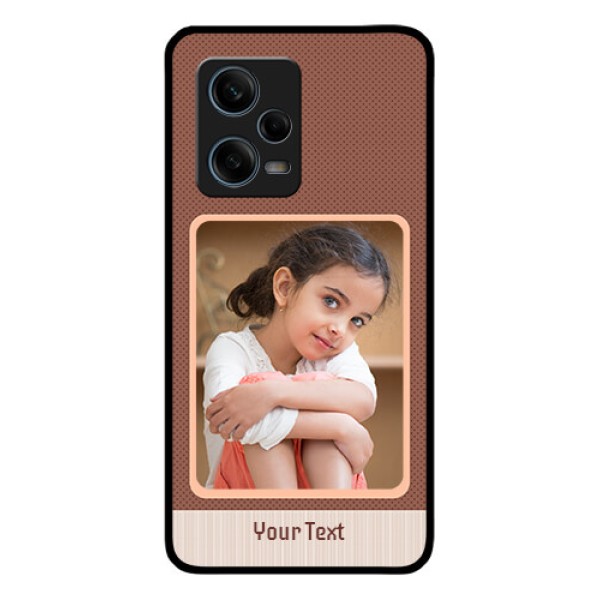 Xiaomi Redmi Note 12 Pro 5G Custom Glass Phone Case - Simple Pic Upload Design Xiaomi Redmi Note 12 Pro 5G Custom Glass Phone Case - Simple Pic Upload Design