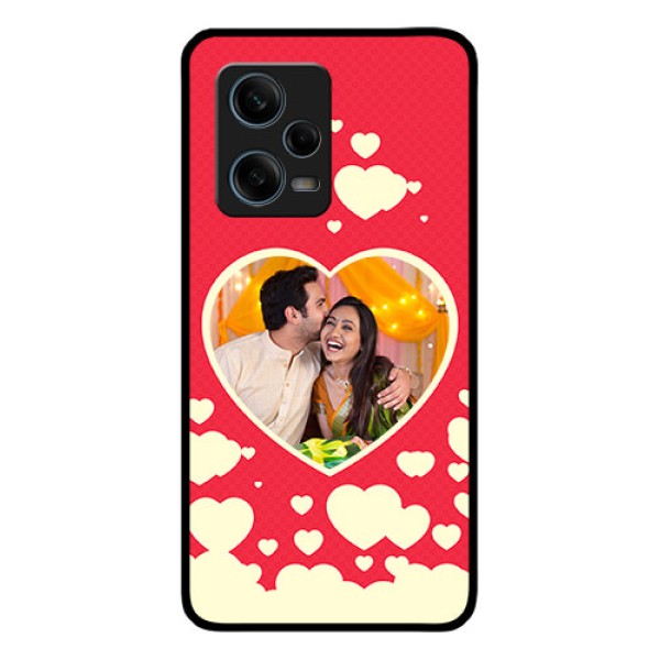 Xiaomi Redmi Note 12 Pro 5G Custom Glass Mobile Case - Love Symbols Phone Cover Design Xiaomi Redmi Note 12 Pro 5G Custom Glass Mobile Case - Love Symbols Phone Cover Design
