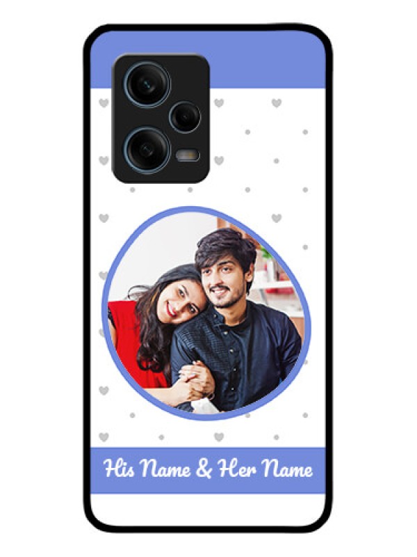 Custom Xiaomi Redmi Note 12 Pro 5G Photo Printing on Glass Case - Premium Case Design