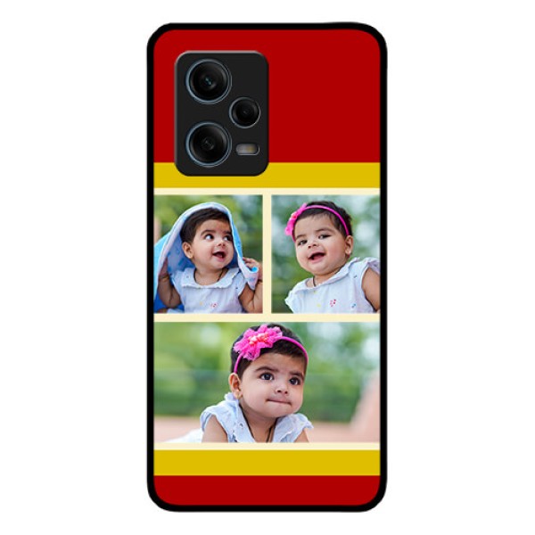 Xiaomi Redmi Note 12 Pro 5G Custom Glass Mobile Case - Multiple Pic Upload Design Xiaomi Redmi Note 12 Pro 5G Custom Glass Mobile Case - Multiple Pic Upload Design