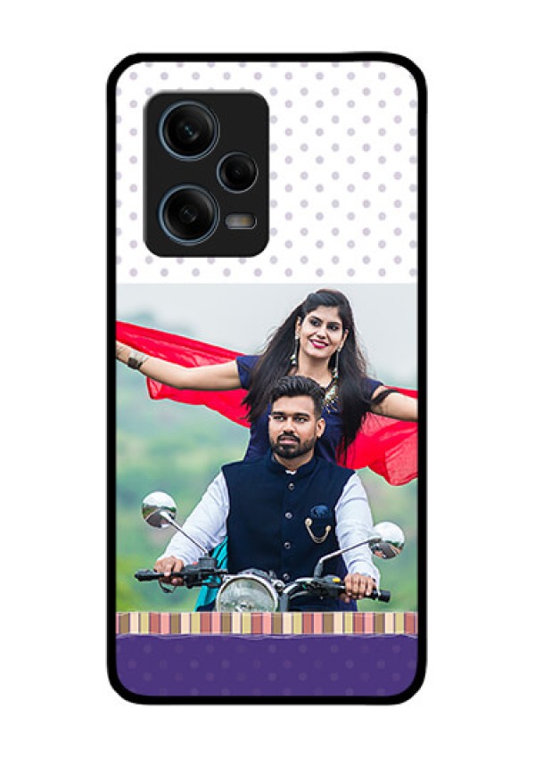 Xiaomi Redmi Note 12 Pro 5G Photo Printing on Glass Case - Cute Family Design