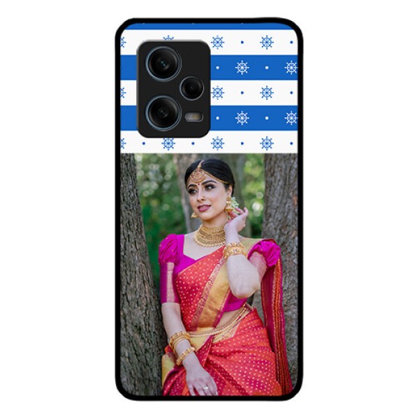 Xiaomi Redmi Note 12 Pro 5G Photo Printing on Glass Case - Snow Pattern Design Xiaomi Redmi Note 12 Pro 5G Photo Printing on Glass Case - Snow Pattern Design