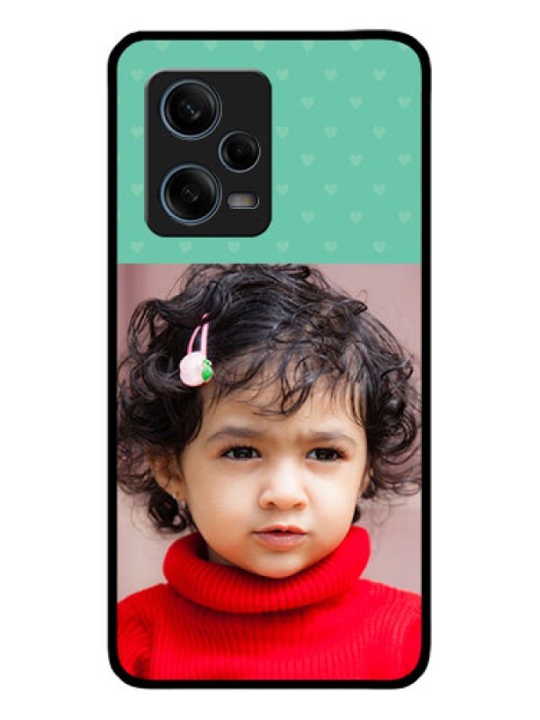 Custom Xiaomi Redmi Note 12 Pro 5G Custom Glass Phone Case - Lovers Picture Design