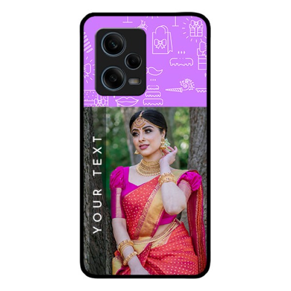 Xiaomi Redmi Note 12 Pro 5G Custom Glass Mobile Case - Birthday Icons Design Xiaomi Redmi Note 12 Pro 5G Custom Glass Mobile Case - Birthday Icons Design