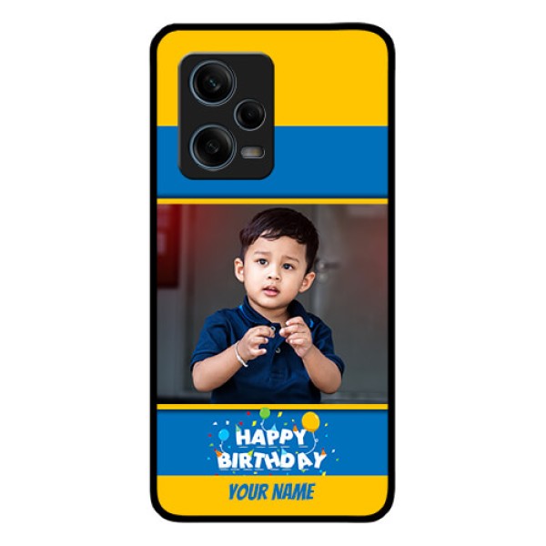 Xiaomi Redmi Note 12 Pro 5G Custom Glass Mobile Case - Birthday Wishes Design Xiaomi Redmi Note 12 Pro 5G Custom Glass Mobile Case - Birthday Wishes Design