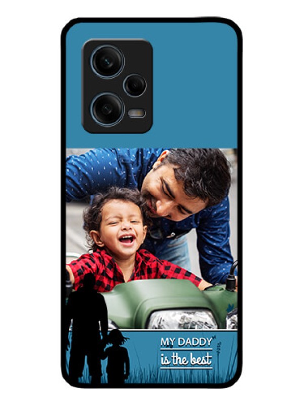 Custom Xiaomi Redmi Note 12 Pro 5G Custom Glass Mobile Case - Best dad design
