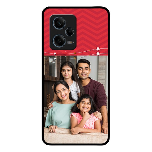 Xiaomi Redmi Note 12 Pro 5G Personalized Glass Phone Case - Happy Family Design Xiaomi Redmi Note 12 Pro 5G Personalized Glass Phone Case - Happy Family Design