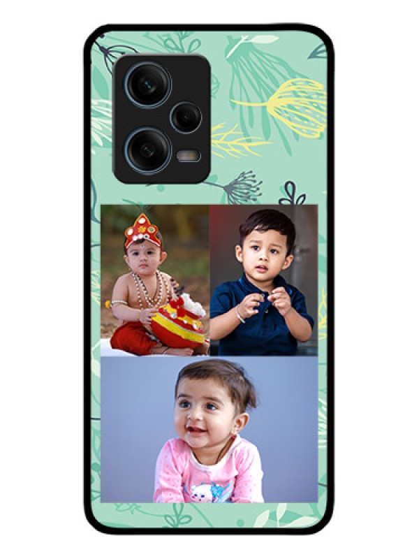 Custom Xiaomi Redmi Note 12 Pro 5G Photo Printing on Glass Case - Forever Family Design