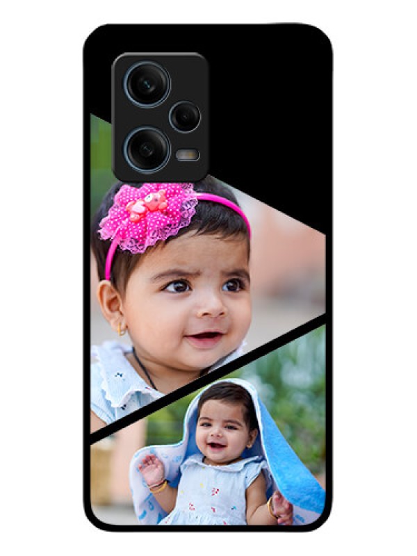 Custom Xiaomi Redmi Note 12 Pro 5G Custom Glass Phone Case - Semi Cut Design