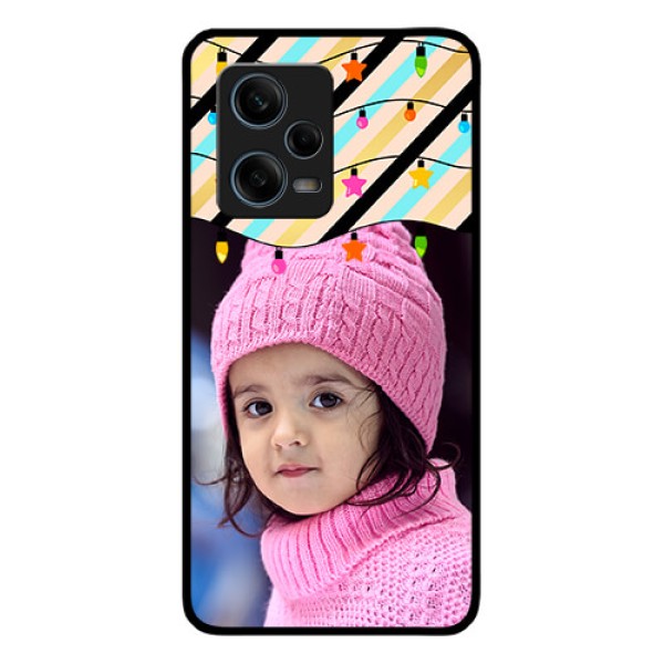 Xiaomi Redmi Note 12 Pro 5G Custom Glass Mobile Case - Lights Hanging Design