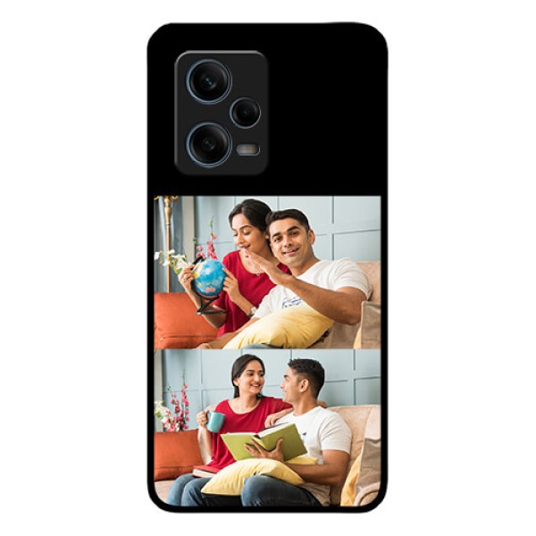 Xiaomi Redmi Note 12 Pro 5G 2 Images on Glass Phone Cover