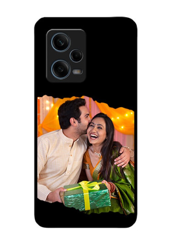 Xiaomi Redmi Note 12 Pro 5G Custom Glass Phone Case - Tear-off Design