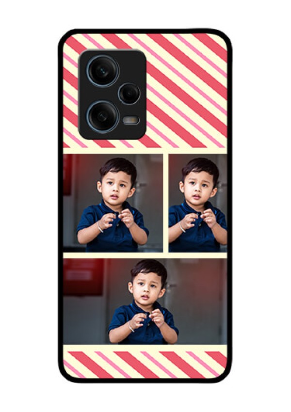 Xiaomi Redmi Note 12 Pro Plus 5G Personalized Glass Phone Case - Picture Upload Mobile Case Design